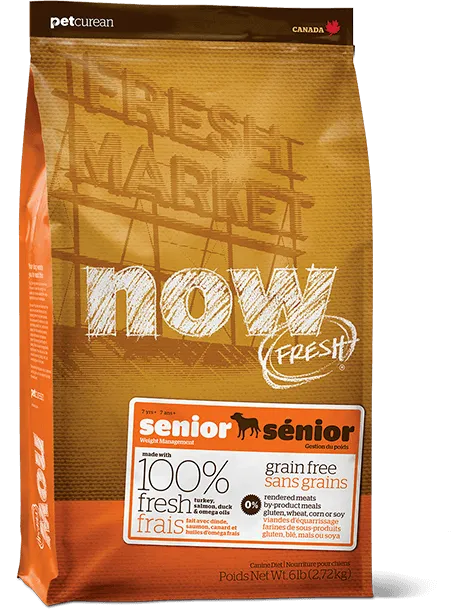 Now! Fresh Gf Senior Recipe Dry Dog Food 6-lb
