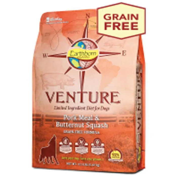 Venture Grain Free Pork Meal & Butternut Squash Dry Dog Food 12.5-lb