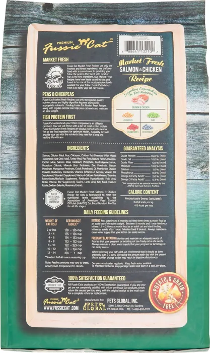 Market Fresh Salmon & Chicken Recipe Grain-free Dry Cat Food 2-lb