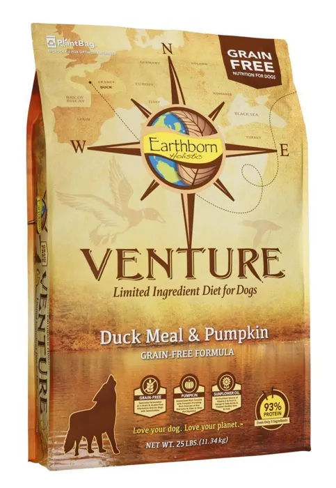 Venture Grain Free Duck Meal & Pumpkin Dry Dog Food 12.5-Lb