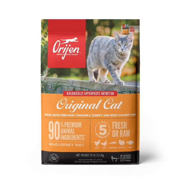 Dry Cat Food, Cat & Kitten, Biologically Appropriate & Grain Free 12-lb
