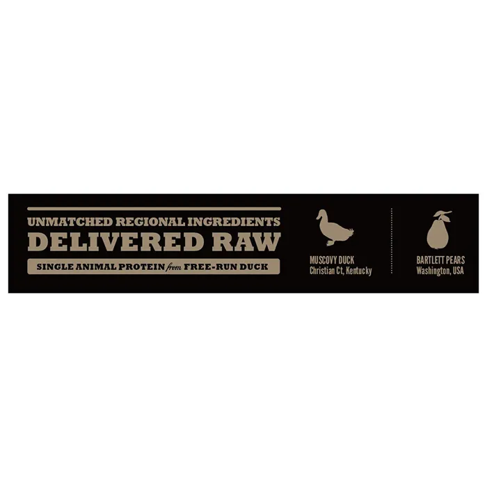 Singles Limited Ingredient Freeze-dried Dog Treats, Duck & Pear, Biologically Appropriate & Grain Free 3.25 Oz