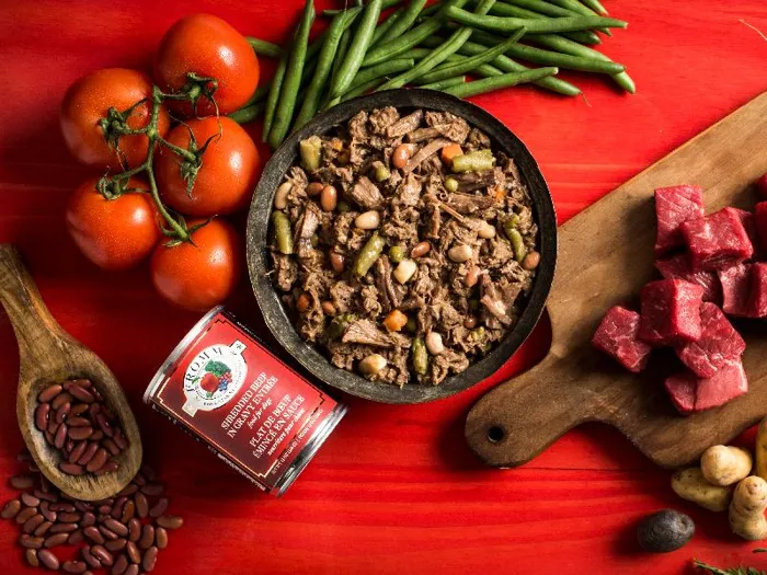 Four Star Shredded Beef In Gravy Entree Canned Dog Food 12-oz