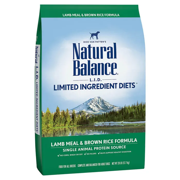 L.i.d. Limited Ingredient Diets Lamb Meal & Brown Rice Dry Dog Food 28-lb