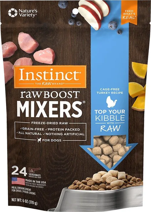 Instinct Mixers Cage Free Trky Fd Topper 14-oz