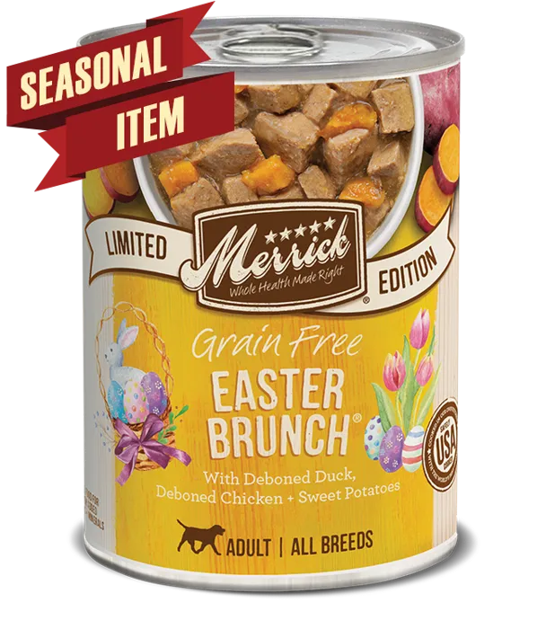 Grain-free Easter Brunch Canned Dog Food 12.7-oz