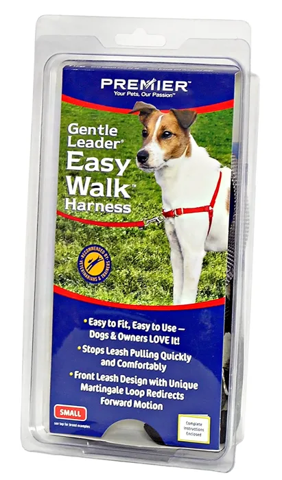 Easy Walk Harness, No Pull Dog Harness Small Black