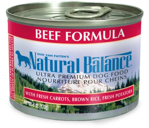 Ultra Premium Beef Formula Canned Dog Food 6-oz