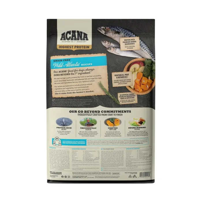 Acana Regionals Wild Atlantic Grain-free Dry Dog Food 25-lb