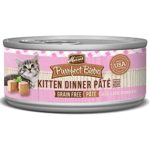 Purrfect Bistro Kitten Dinner Grain-free Canned Cat Food 3-oz
