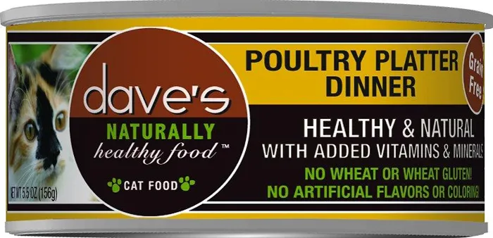 Dave's Gf Poultry Platter Can Cat 5.5-oz