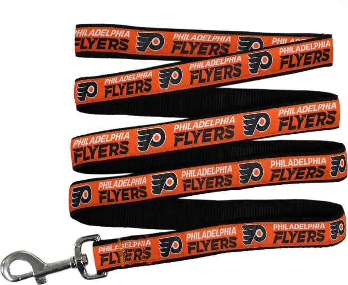Nhl Philadelphia Flyers Dog Leash Medium