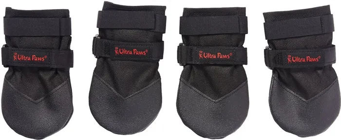 Durable Black Dog Boots Small