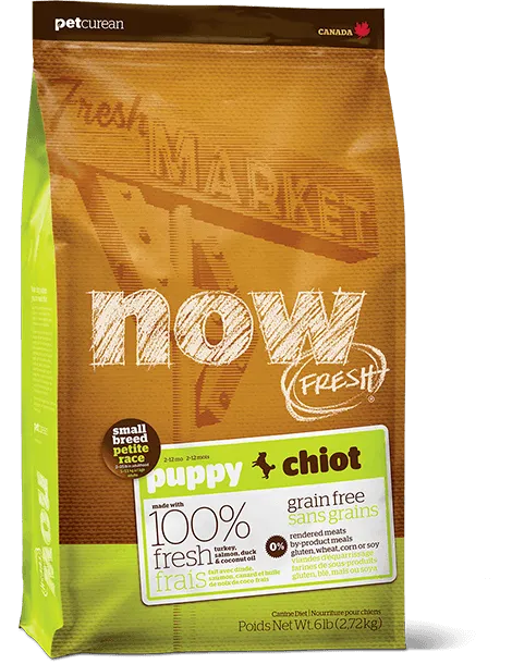 Now! Fresh Grain Free Small Breed Puppy Recipe Dry Dog Food 6-lb