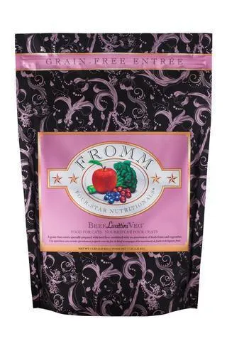 Four Star Gf Beef Livattini Veg Dry Cat Food 5-lb