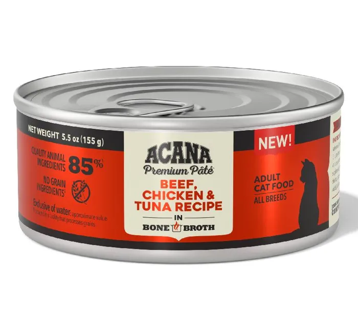 Acana Cat Pate Bf Ckn Tun 5.5z