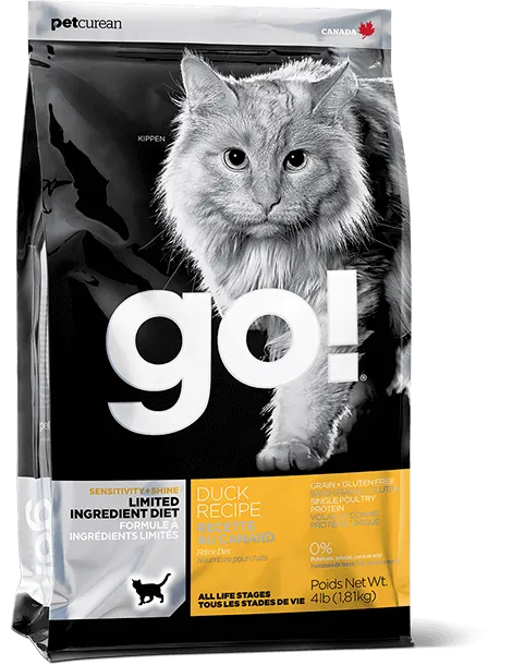 Go! Sensitivity + Shine Ltd Ingr Duck Cat 16-lb