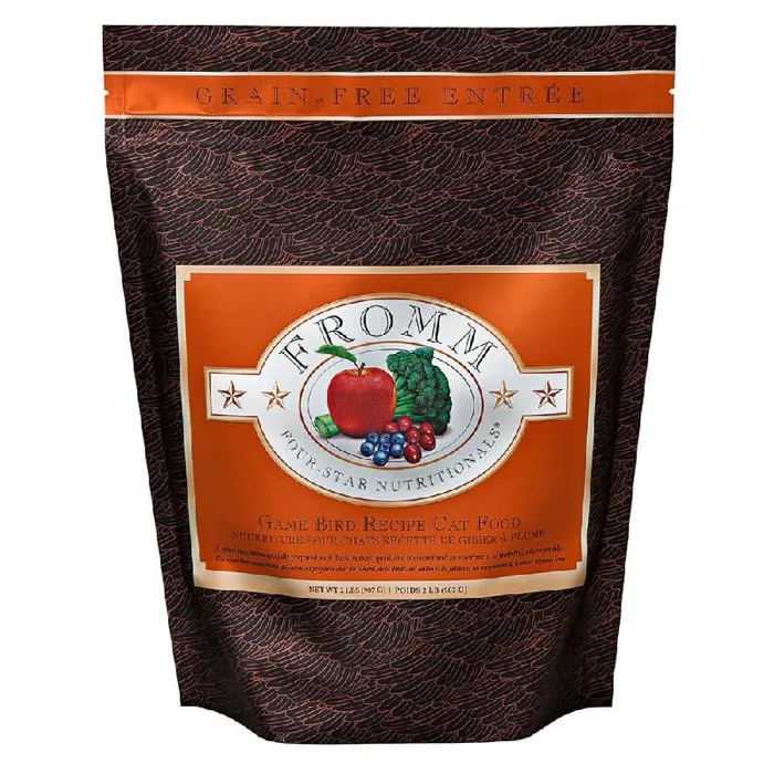 Four Star Grain Free Game Bird Dry Cat Food 2-lb