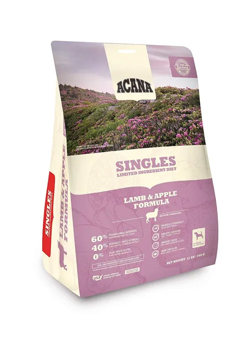 Acana Singles Limited Ingredient Diet Lamb & Apple Formula Dry Dog Food 12-oz