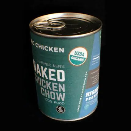 Organic Whole Chicken Wet Dog Food 13-Oz