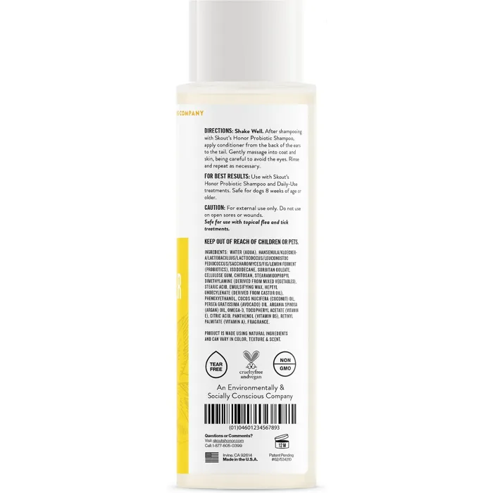 Pet Conditioner Probiotic Honeysuckle 16-Oz