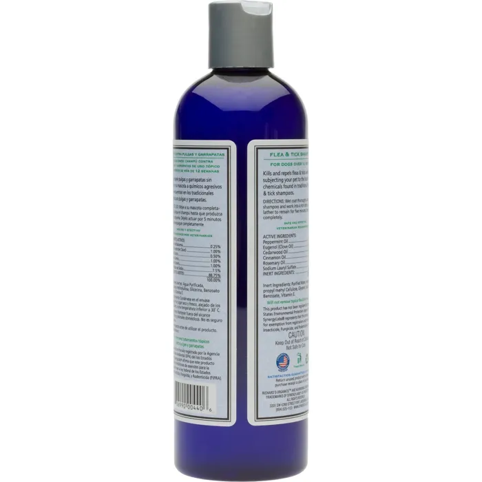 Shampoo Flea & Tick Formula 12-Oz