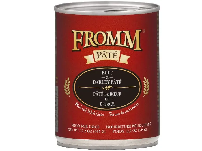 Gold Beef & Barley Pate Canned Dog Food 12-oz