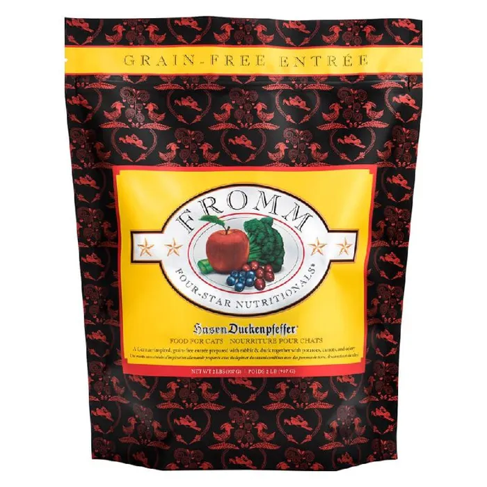 Four Star Grain Free Hasen Duckenpfeffer Dry Cat Food 2-lb