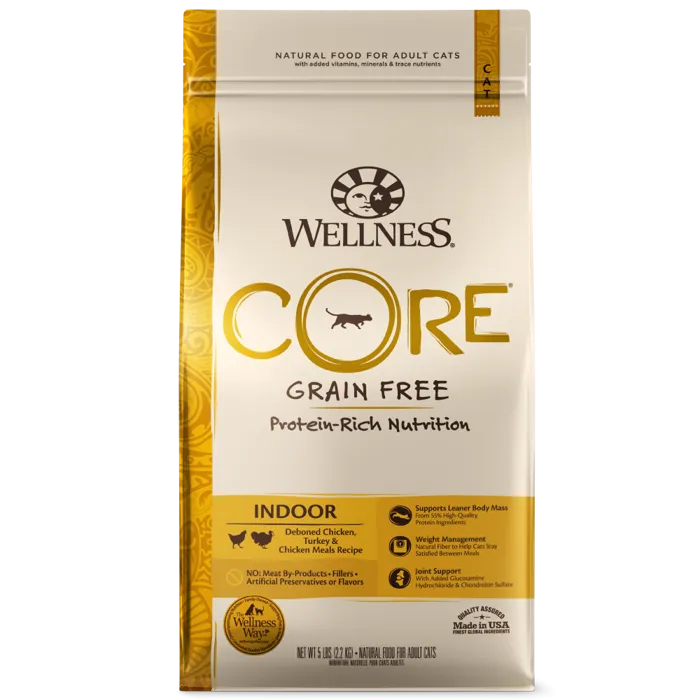 Core Gf Nat Indoor Health Chkn & Trky Cat 2-lb