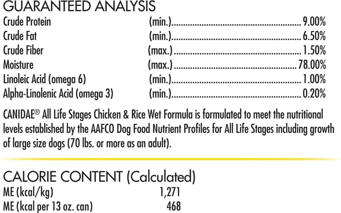 All Life Stages Chicken & Rice Formula Canned Dog Food 13.2-oz