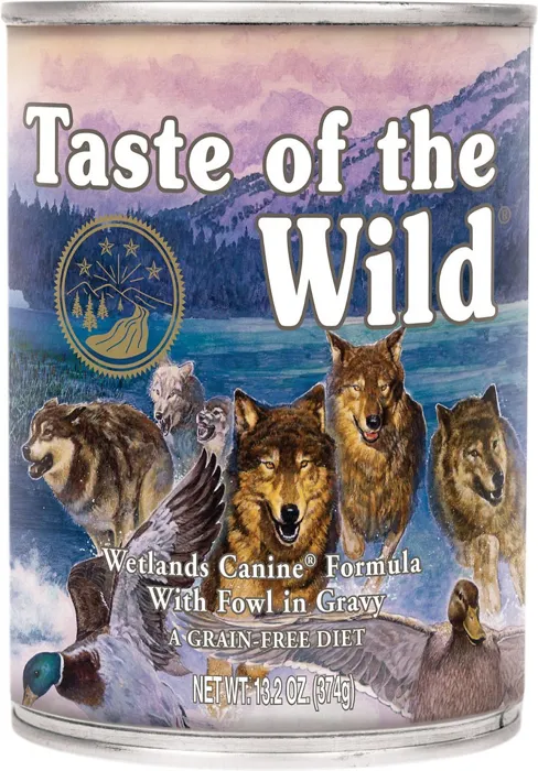 Wetlands Grain-Free Canned Dog Food 13.2-Oz
