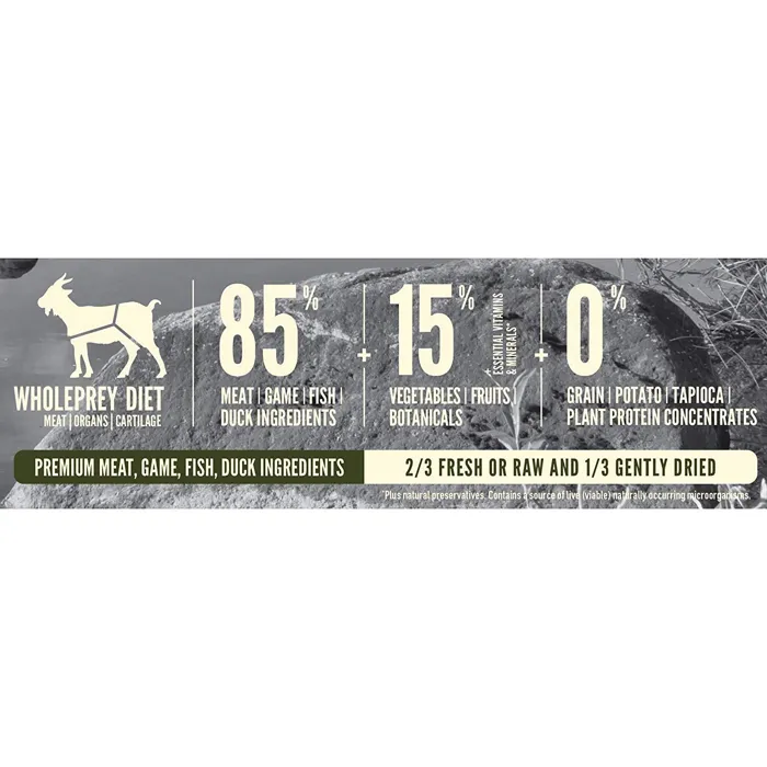 Dry Dog Food, Tundra, Biologically Appropriate & Grain Free 12-oz