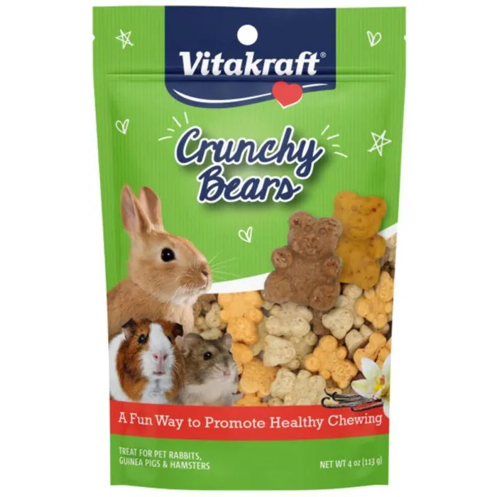 Vitakraft Crunchy Bears Small Animal Treats