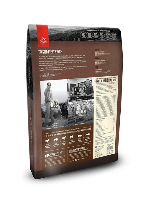 Dry Dog Food, Regional Red, Biologically Appropriate & Grain Free 25-lb