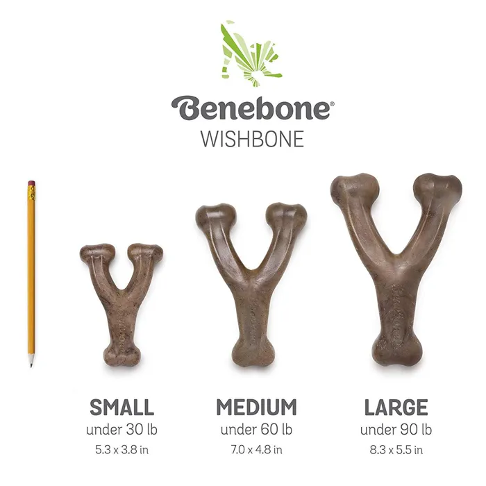 Wishbone Chew Peanut Butter - Medium M