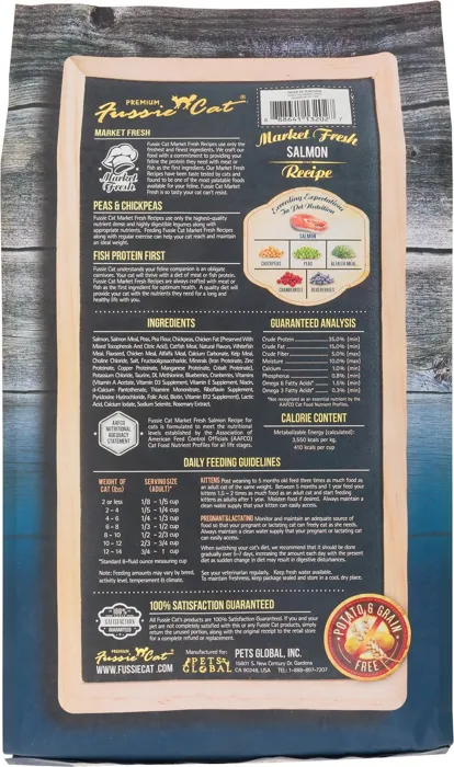 Market Fresh Salmon Recipe Grain-free Dry Cat Food 10-lb