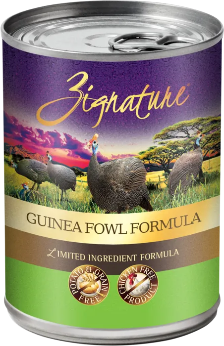 Limited Ingredient Diet Grain Free Guinea Fowl Recipe Canned Dog Food 13-oz