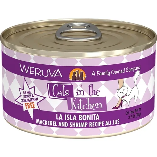 Cats In The Kitchen La Isla Bonita Canned Cat Food 3.2-oz