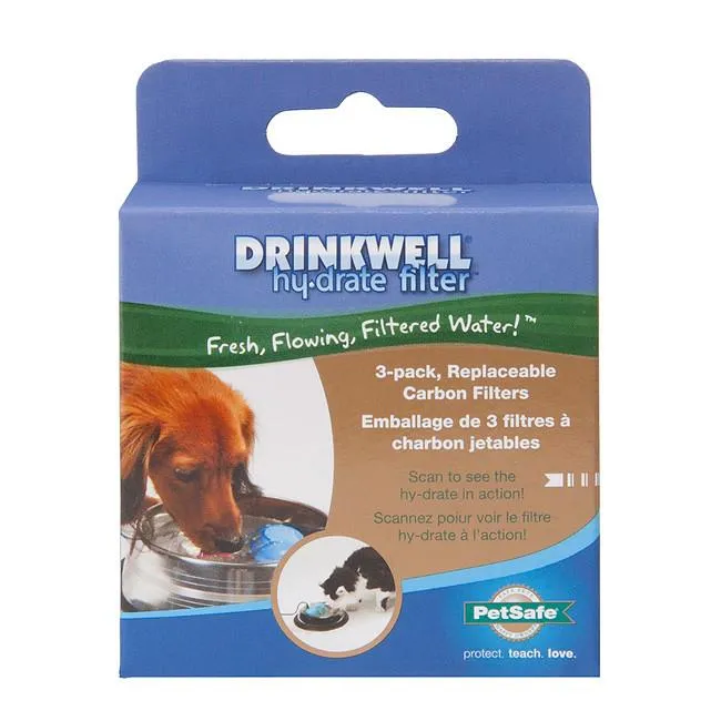 Drinkwell Hy·drate Filters (3-pack) One Size