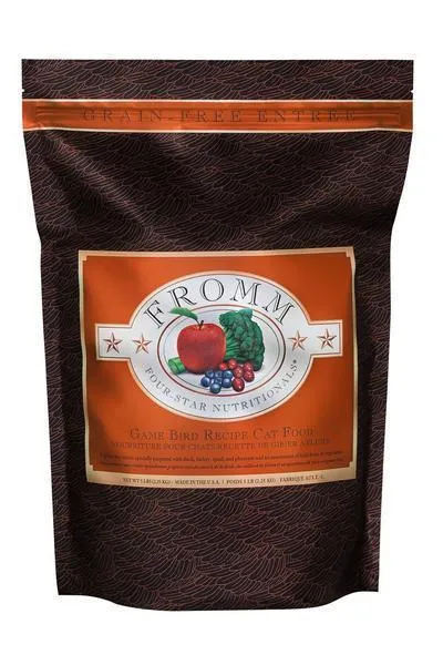 Fromm Four-star Nutritionals Game Bird Recipe Dry Cat Food 5-lb