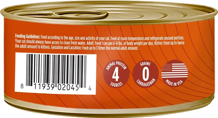 Freestyle Turkey & Chicken Recipe Grain-Free Canned Cat & Kitten Food 5.5-Oz