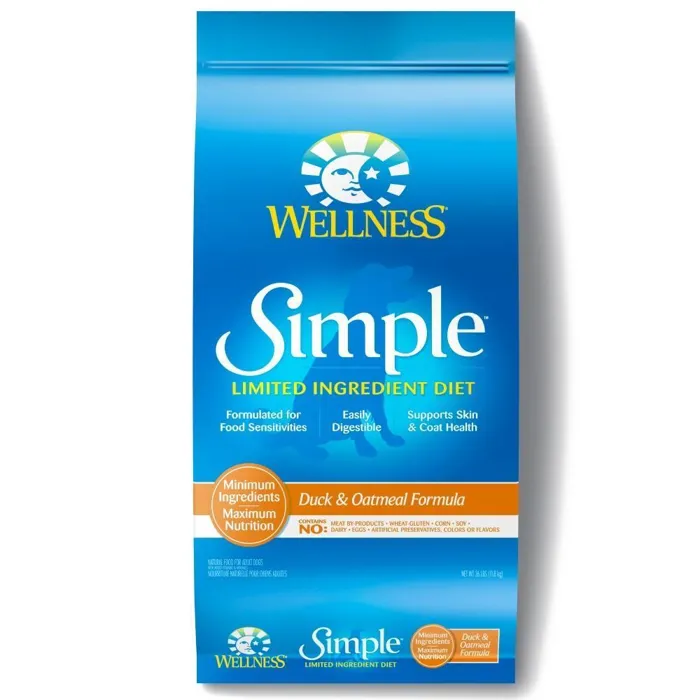 Simple Natural Limited Ingredient Diet Duck & Oatmeal Recipe Dry Dog Food 26-Lb