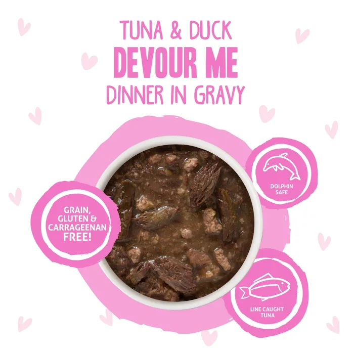 Bff Tuna & Duck Devour Me Pouches Wet Cat Food 3-oz