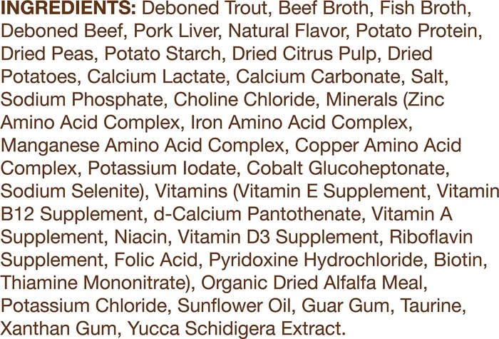 Purrfect Bistro Grain-free Morsels In Gravy Savory Trout Dinner Canned Cat Food 3-oz