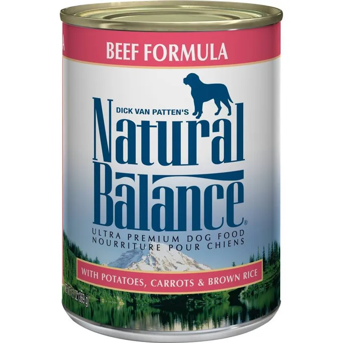 Ultra Premium Beef Formula Canned Dog Food 13-oz