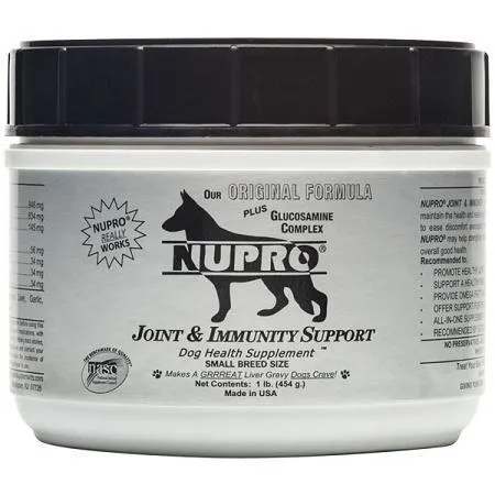 Joint & Immunity Support Dog Supplement 1-lb Tub Small Breed Size