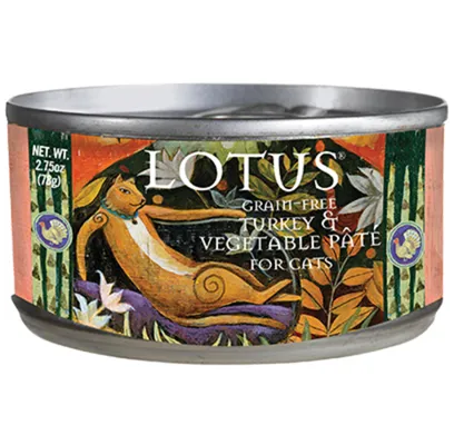 Lotus Turkey & Vegetable Pate Grain-free 2.75-oz