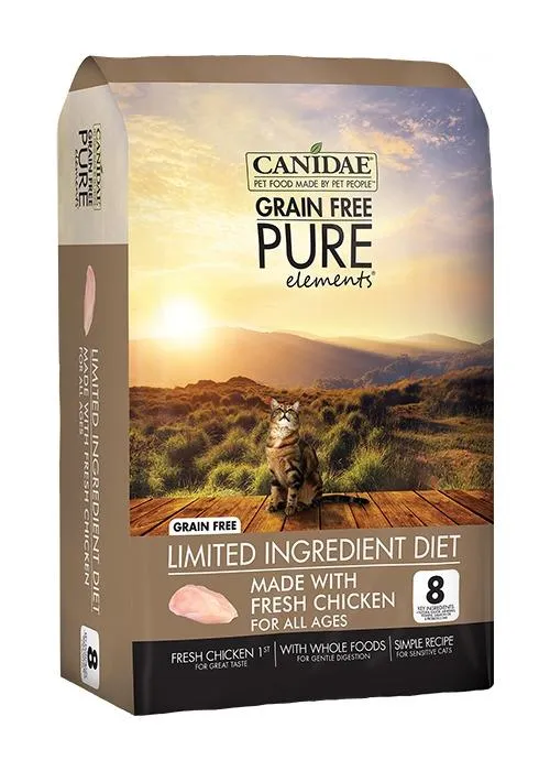 Grain-Free Pure Elements With Chicken Limited Ingredient Diet Dry Cat Food 5-Lb