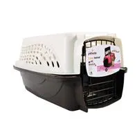 Two Door Top Load Pet Kennel White 19.4" X 12.8" X 10"
