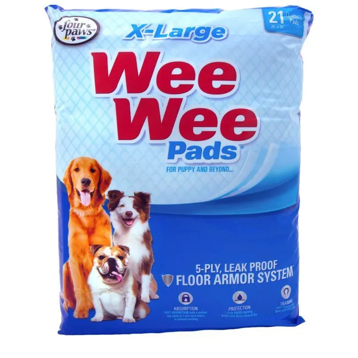Wee Wee Pads Extra Large 21 Pack